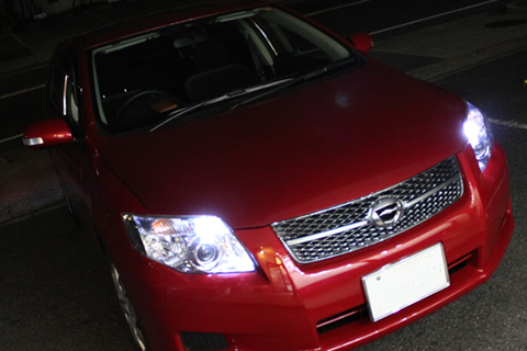 カローラフィールダー　LEDポジションランプ